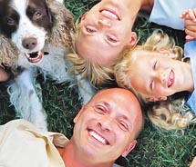 Family at Loews Lake Las Vegas // © 2011 Loews Lake Las Vegas